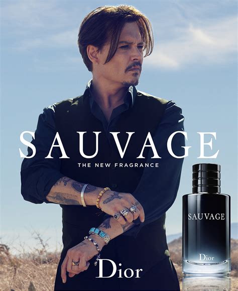 foto johnny depp profumo sauvage dior|when was Dior Sauvage released.